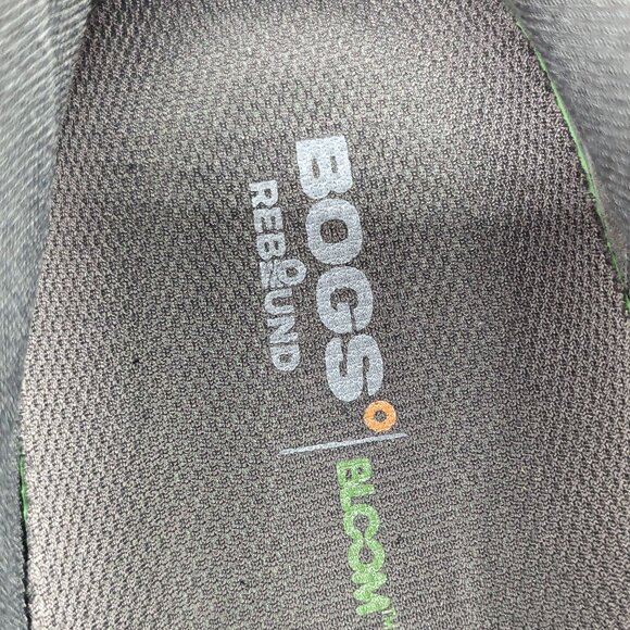 Bogs Men Casual Chukka Black Leather Lace-up Waterproof Ankle Boots size 11.5 - Picture 7 of 8